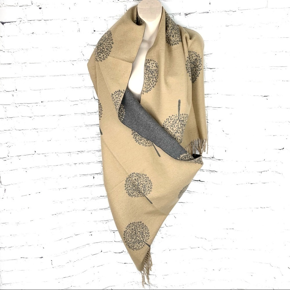 NEW STOCK-Reversble CashmereBlend Scarf/Shawl/Wrap - Picture 2 of 14